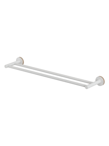 Tiger Handdoekhouder wit - (B)60 x (H)5 x (D)12 cm