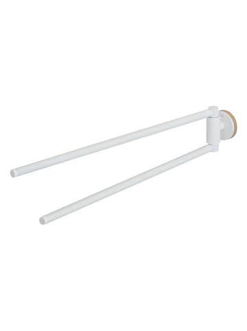 Tiger Handdoekhouder wit - (B)45 x (H)7,5 x (D)5 cm