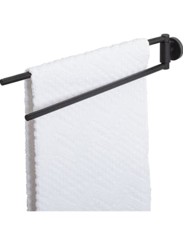 Tiger Handdoekhouder "Urban" zwart - (B)5,5 x (H)5 x (D)45 cm