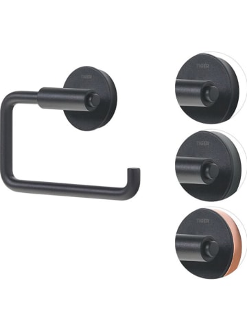 Tiger 3-delige set: toiletaccessoires "Urban" zwart