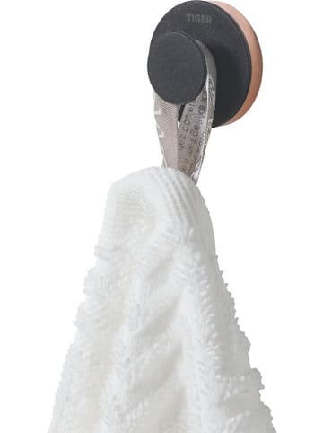 Tiger Wandhaak "Urban" zwart - Ø 3,5 cm