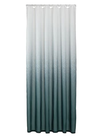 Sealskin Duschvorhang "Blend" in Weiß/ Grün - (L)200 x (B)180 cm