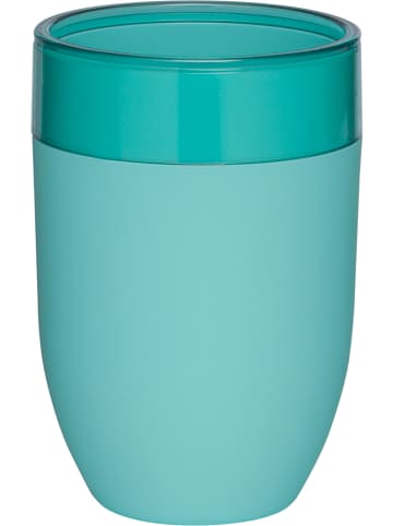 Sealskin Tandenborstelbeker turquoise/turquoise - (H)11,4 cm