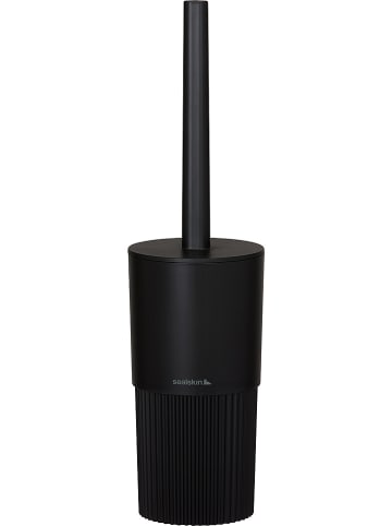 Sealskin Toiletborstelgarnituur "Brave" zwart - (H)40 x Ø 10,5 cm