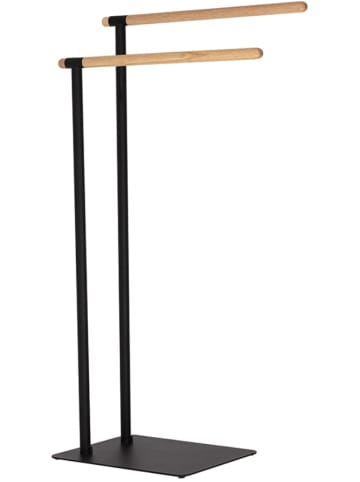 Sealskin Handdoekhouder zwart - (B)43 x (H)79,5 x (D)40 cm