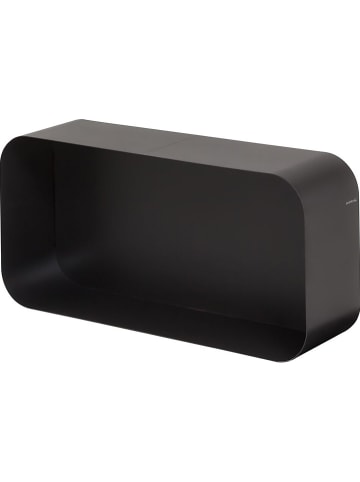 Sealskin Wandmeubel "Brix" zwart - (B)50 x (H)24 x (D)12 cm