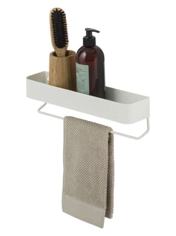 Sealskin Wandregal "Brix" in Weiß - (B)35 x (H)10 x (T)8 cm