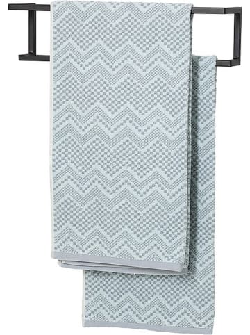 Sealskin Handdoekhouder "Carré" zwart - (B)48 x (H)12 x (D)12 cm