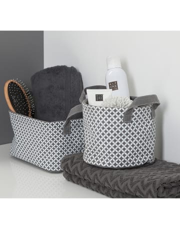 Sealskin Opbergmand grijs - (H)14 x Ø 17 cm