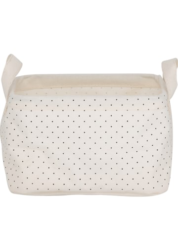 Sealskin Aufbewahrungskorb in Creme - (B)21,5 x (H)12,5 x (T)17 cm