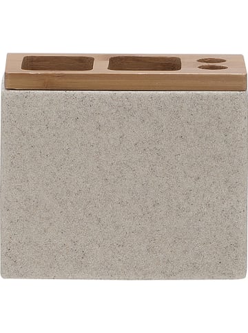 Sealskin Tandenborstelhouder beige - (B)12 x (H)10 x (D)6 cm