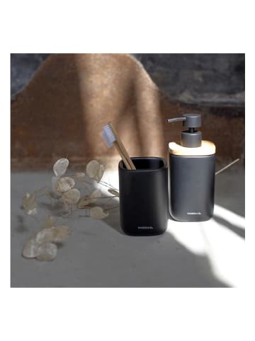 Sealskin 2tlg. Badezimmer-Set "Mind" in Schwarz