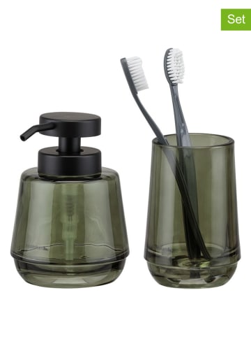 Sealskin 2-delige badkameraccessoireset "Mood" groen