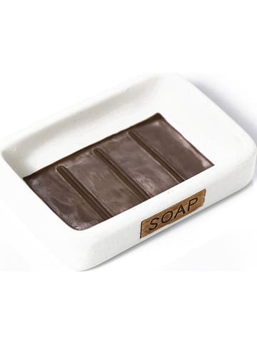 Sealskin Zeepschaaltje wit - (L)9 x (B)12 cm