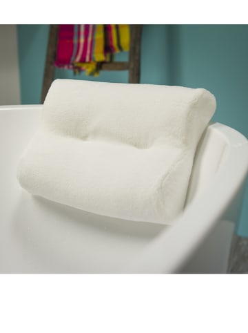 Sealskin Badewannenpolster "Spa" in Weiß - (L)33 x (B)24 cm