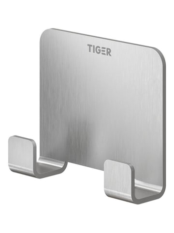 Tiger Rasiererhalter "Shavy" in Silber
