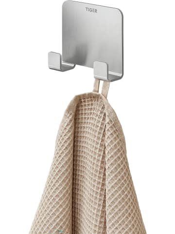 Tiger Rasiererhalter "Shavy" in Silber