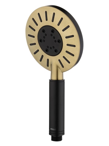 Tiger Regendouchegarnituur "Akcent" zwart/goudkleurig