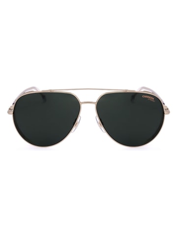 Carrera Okulary przeciwsłoneczne unisex w kolorze złoto-czarnym