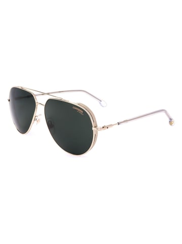 Carrera Okulary przeciwsłoneczne unisex w kolorze złoto-czarnym