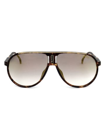 Carrera Unisex-Sonnenbrille in Braun/ Hellbraun