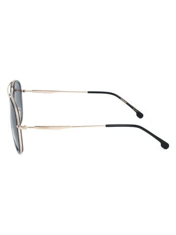 Carrera Okulary przeciwsłoneczne unisex w kolorze złoto-szarym