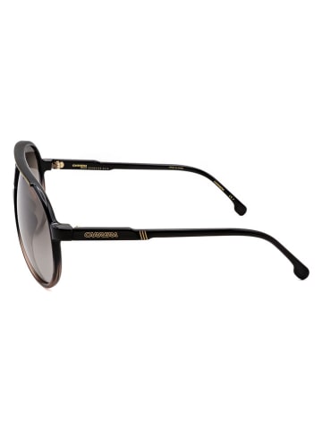 Carrera Unisex-Sonnenbrille in Schwarz/ Hellbraun
