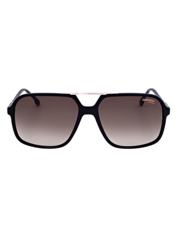 Carrera Unisex-Sonnenbrille in Schwarz/ Hellbraun