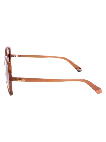 Polaroid Damen-Sonnenbrille in Grau/ Hellbraun