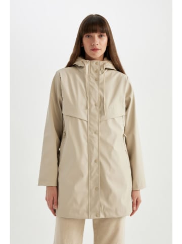 DeFacto Kurtka przeciwdeszczowa w kolorze beżowym