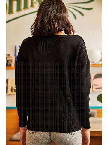 Olalook Sweter w kolorze czarnym
