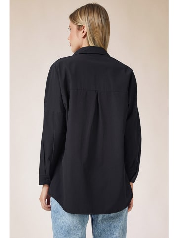 Happiness Istanbul Bluse in Schwarz