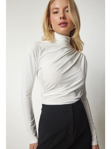 Happiness Istanbul Longsleeve in Weiß