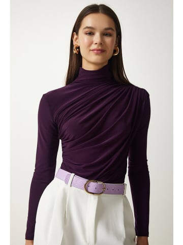 Happiness Istanbul Longsleeve in Pflaume