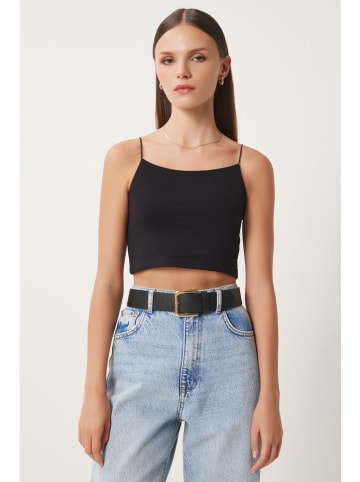 Happiness Istanbul Top in Schwarz