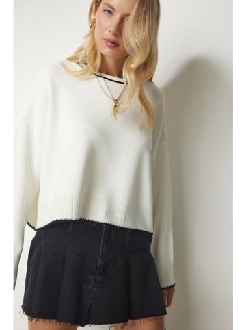 Happiness Istanbul Pullover in Weiß