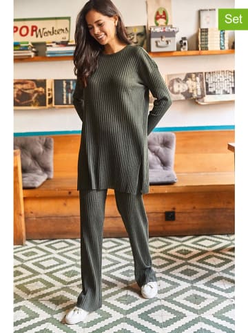 Olalook 2tlg. Outfit in Khaki