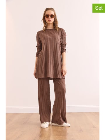 Olalook 2tlg. Outfit "Olalook" in Braun