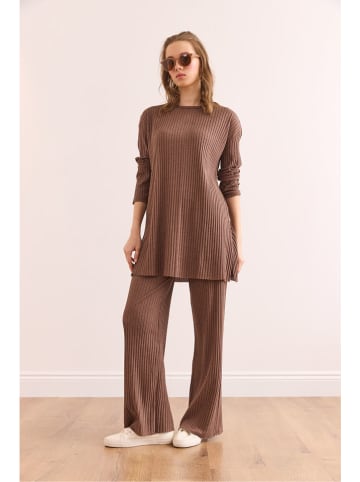 Olalook 2tlg. Outfit "Olalook" in Braun