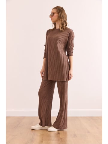 Olalook 2-częściowy zestaw "Olalook" w kolorze brązowym
