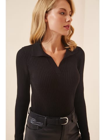 Happiness Istanbul Pullover in Schwarz