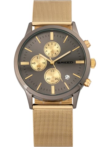 Breed Chronograf "Espinosa" w kolorze złoto-antracytowym