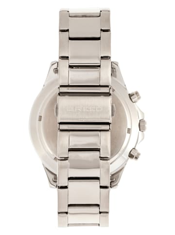 Breed Quarzuhr "Pegasus" in Silber/ Schwarz