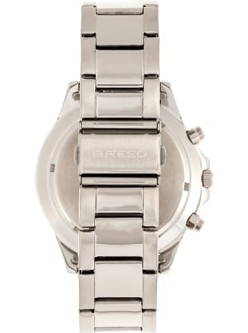 Breed Zegarek kwarcowy "Pegasus" w kolorze srebrno-czarno-czerwonym