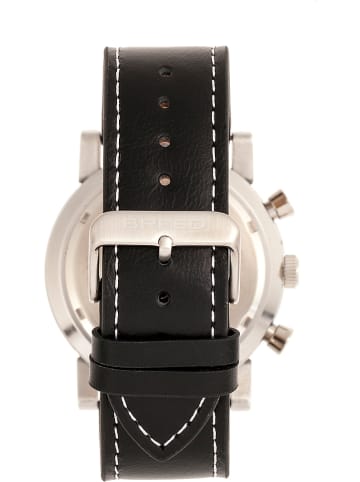 Breed Chronograf "Ryker" w kolorze srebrno-czarno-niebieskim