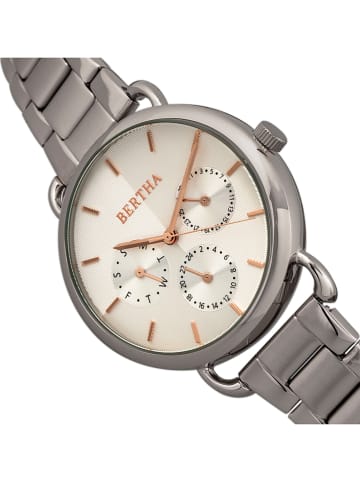 Bertha Quarzuhr "Gwen" in Silber
