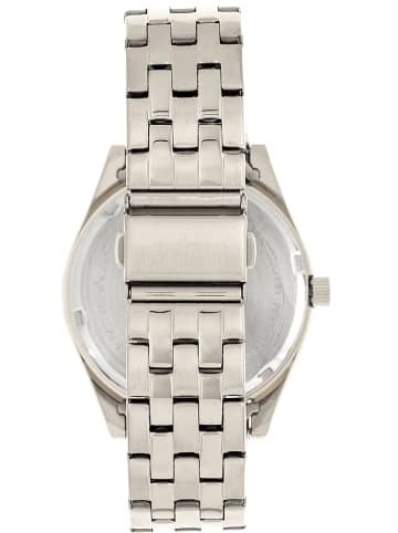 Elevon Quarzuhr "Gann" in Silber/ Schwarz