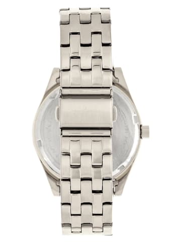 Elevon Quarzuhr "Gann" in Silber/ Petrol