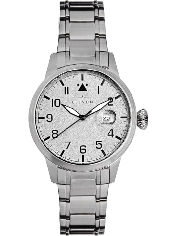 Elevon Zegarek kwarcowy "Stealth" w kolorze srebrnym