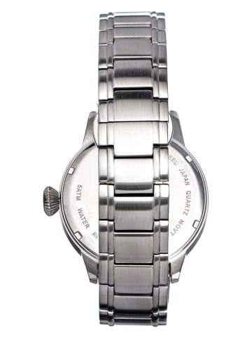 Elevon Quarzuhr "Stealth" in Silber/ Grün